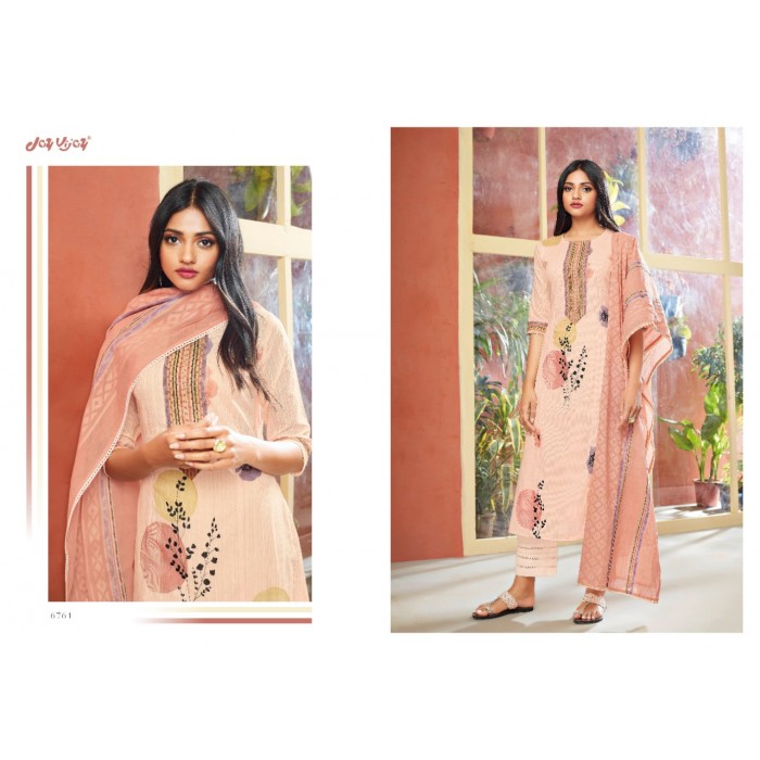 Jay Vijay Zara Pure Cotton Digital Print Dress Materials